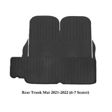 Model X Front Rear Trunk Well Mats 2016-2023-Motor Vehicle Carpet & Upholstery-Teego