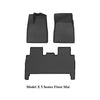 Floor Mats For Tesla Model X 2016-2023-Motor Vehicle Carpet & Upholstery-Teego