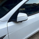 Tesla Model Y Carbon Fiber Mirror Covers (Upper & Lower)