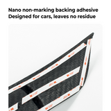 Backing adhesive view of Tesla Model Y Carbon Fiber Rear Diffuser