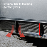 Tesla Model Y Carbon Fiber Rear Diffuser