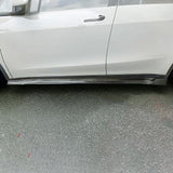 Premium Carbon Fiber Side Skirts for Tesla Model Y | High-Performance Aero Kit 2020-2024