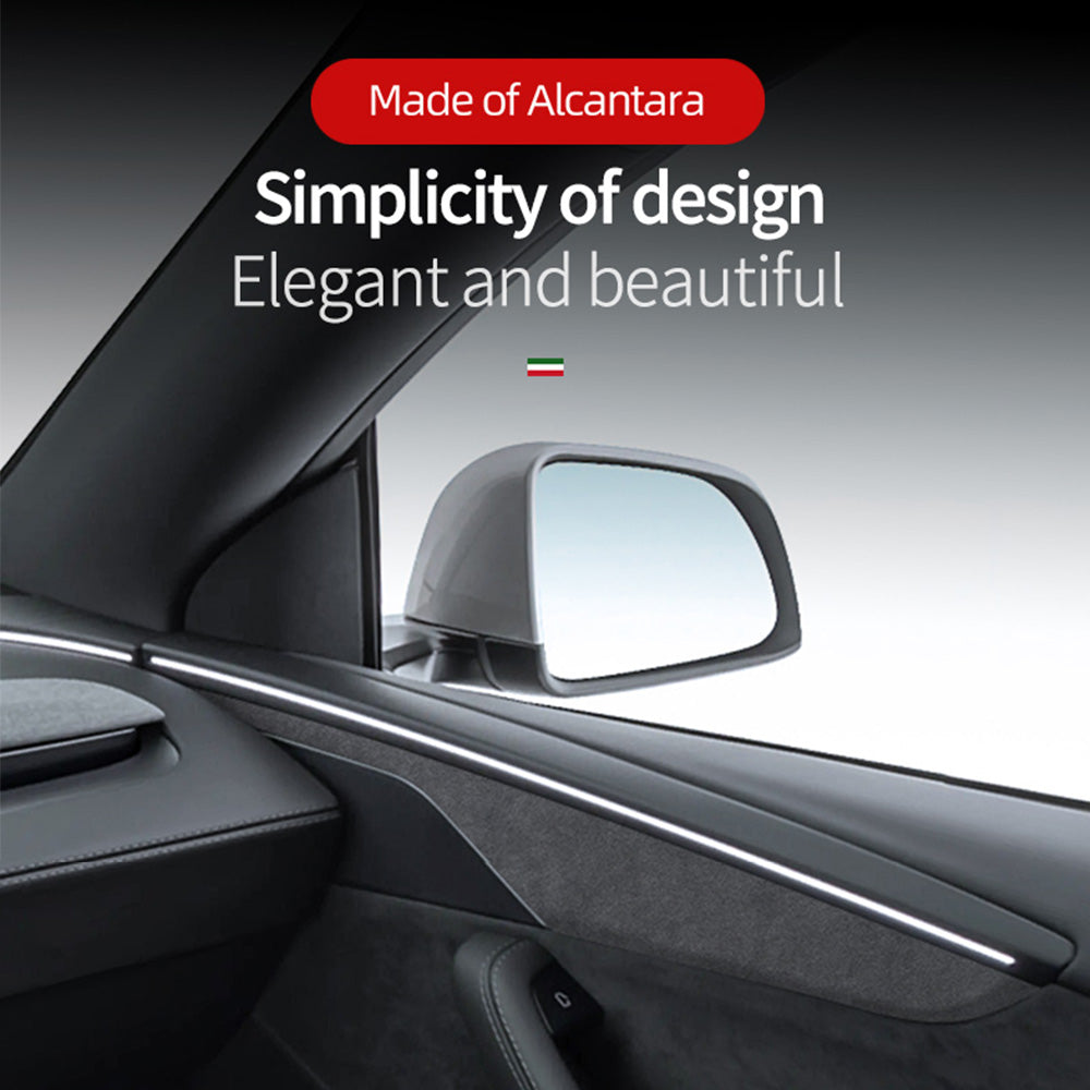 Tessgo Alcantara Door Panel Covers for Tesla Model Y Juniper 2026+