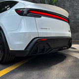 Rear Diffuser Upgrade 3PCS Aerodynamic Body Kit, No-Drill Install, OEM Fit Finish for Model Y Juniper