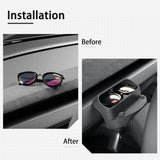 Tesla Model Y Juniper Sunglass & Phone Holder Organizer (2025+)