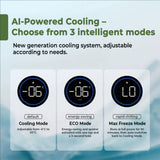 Tesla Model Y Portable Car Refrigerator – Smart App-Controlled 16L Camping Cooler with AI Cooling | Fits 2020–2025+ Including Juniper Gen 3.0