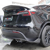 Tesla Model Y Carbon Fiber Rear Diffuser – Premium Bodykit Upgrade for Aerodynamics & Style