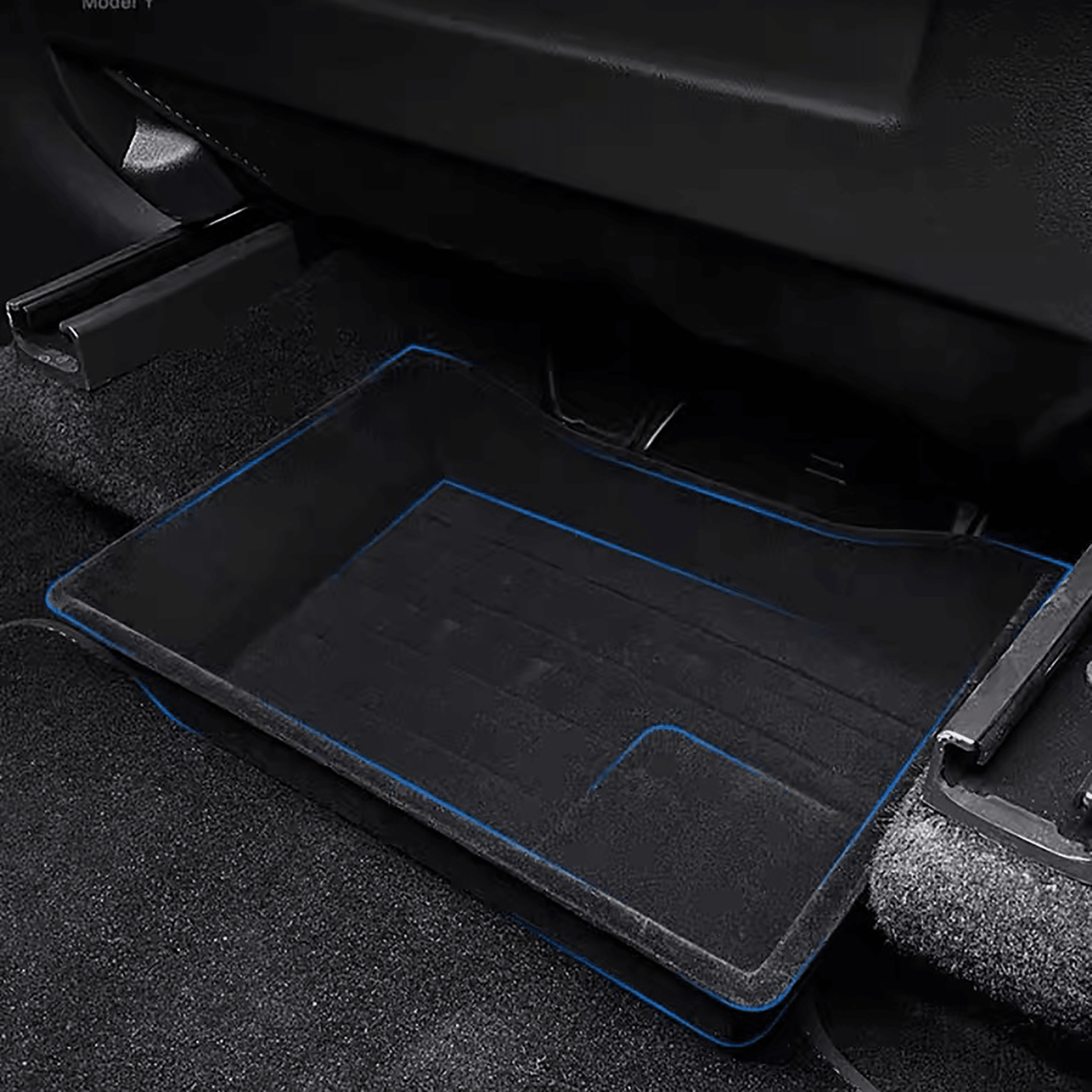 Under Seat Storage Box for Tesla Model Y/X-Vehicle Organizers-Teego