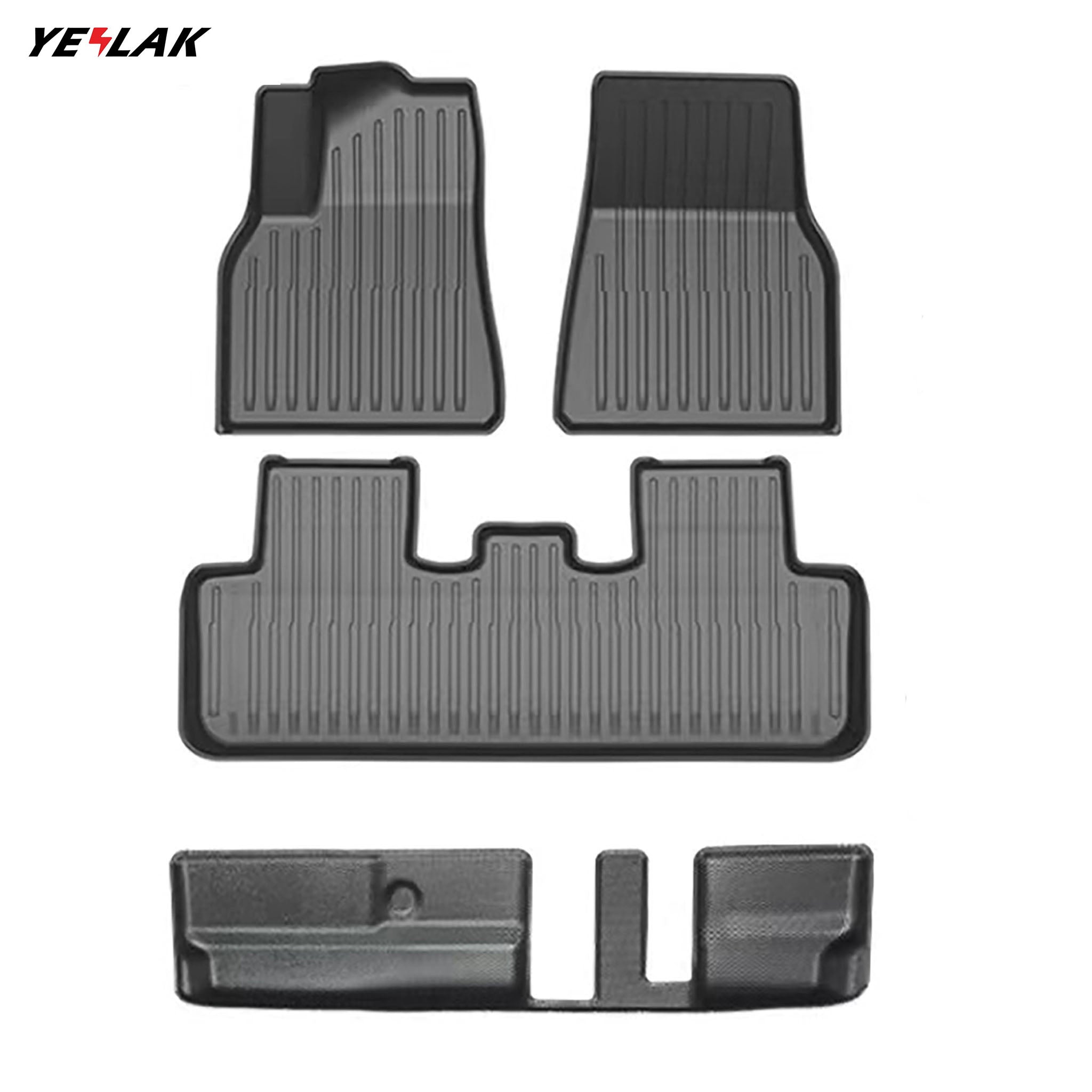7 Seater Floor Mats for Tesla Model Y 2021-2023-Teego