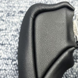 colse up of 2024+ Tesla Model 3 Highland Yoke Steering Wheel