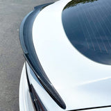 Tesla Model S Real Carbon Fiber Rear Spoiler - High-Gloss Aerodynamic Upgrade for Enhanced Performance & Style (2016-2025)