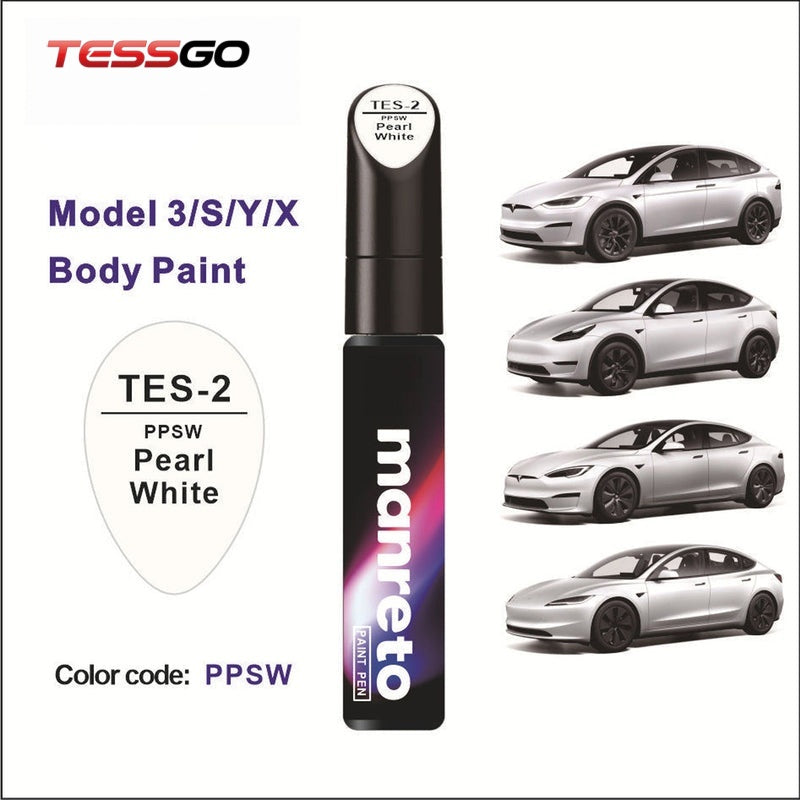 Tesla Touch-Up Paint Pen Repair Kit - Precision Color Match for All Tesla Models & Wheels