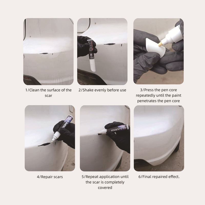 Tesla Touch-Up Paint Pen Repair Kit - Precision Color Match for All Tesla Models & Wheels