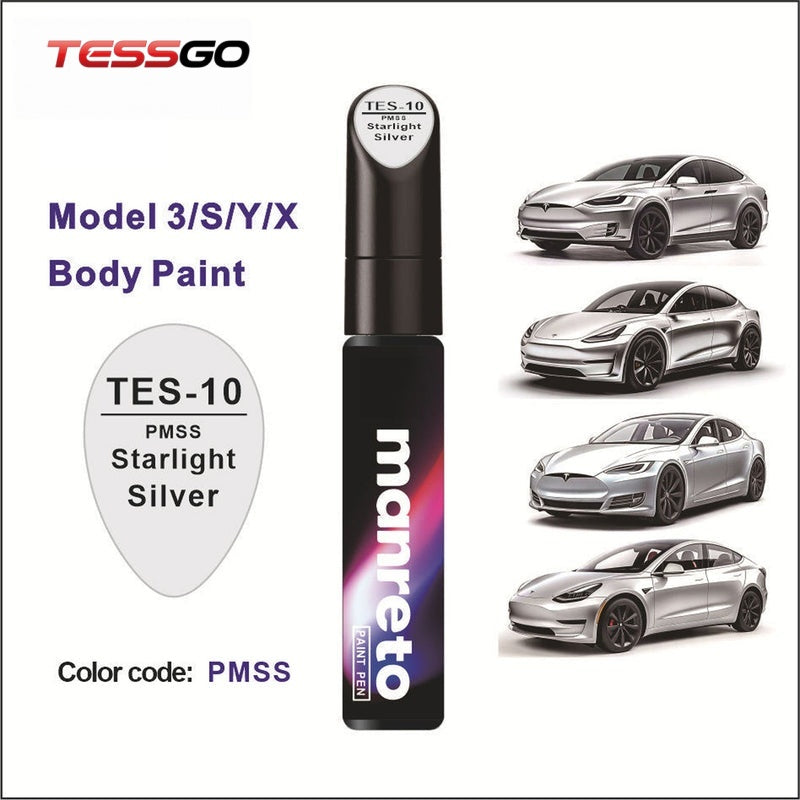 Tesla Touch-Up Paint Pen Repair Kit - Precision Color Match for All Tesla Models & Wheels