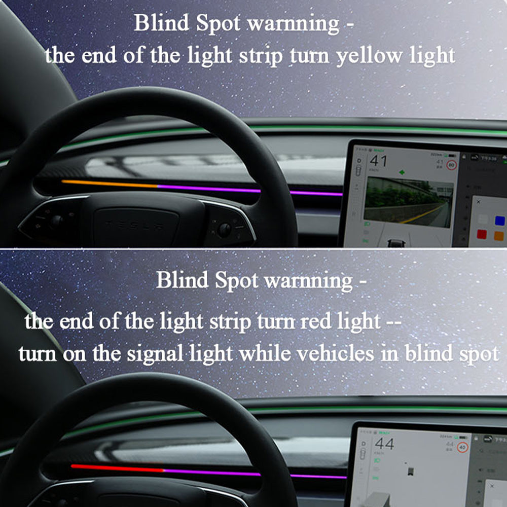 Tesla LED Ambient Light Upgrade Kit for Model 3 & Model Y (2017–2025)