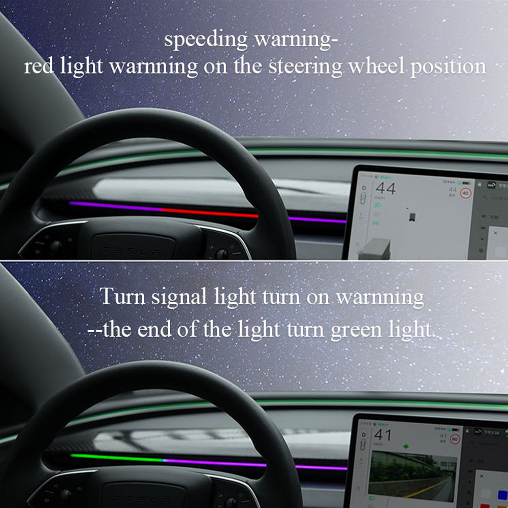 Tesla LED Ambient Light Upgrade Kit for Model 3 & Model Y (2017–2025)