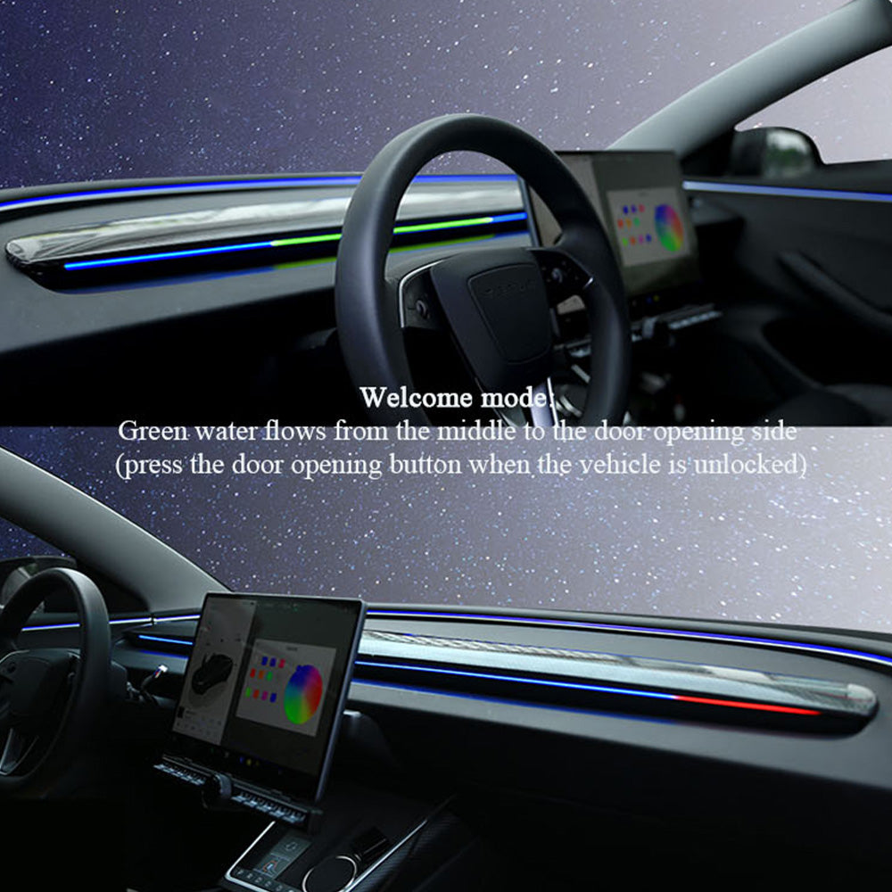 Tesla LED Ambient Light Upgrade Kit for Model 3 & Model Y (2017–2025)