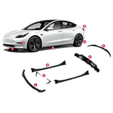 Tesla Model 3 Body Kit(9 Pcs) (2017–2023) – ABS Sport Upgrade for Style & Performance