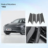 Tesla Model 3 2024+ & Model Y Juniper 2025+ Alcantara Door Handle Wrap – Luxury Interior Upgrade