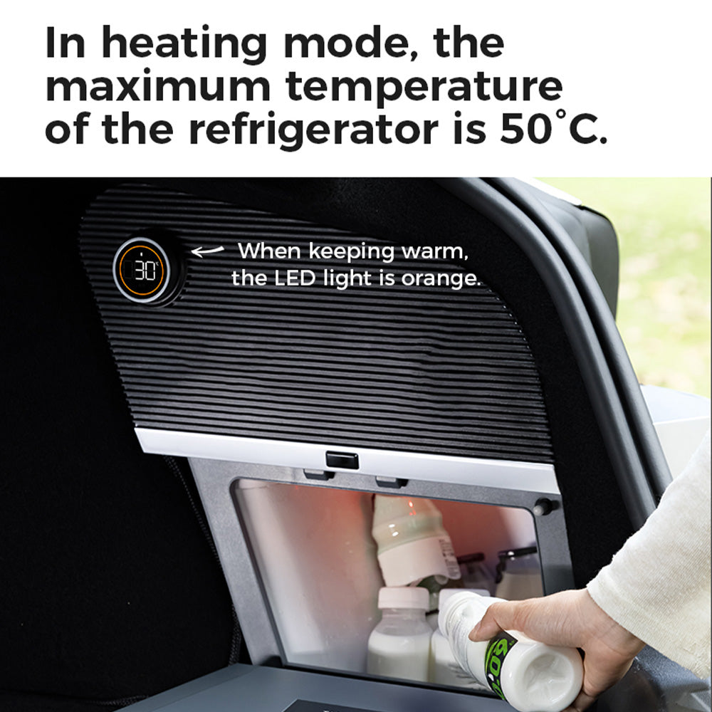 Model 3 Highland Built-in Refrigerator – 10L Smart Trunk Cooler for Summer Travel | Teego