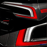 Tesla 2024+ Model 3 Highland Carbon Fiber Tail Light Accents – Sporty Rear Styling