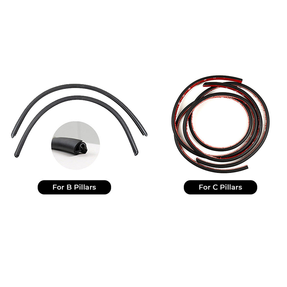 Tesla Model 3 / Y Wind Noise Reduction Door Seal Kit
