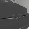Tesla Model S Carbon Fiber Front Bumper Inlay | High-Gloss OEM Style Upgrade 2016-2025