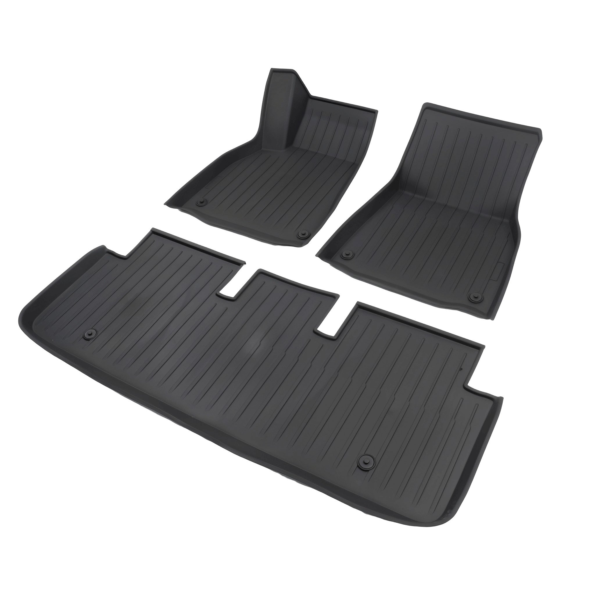 Premium All-Weather Floor Mats for Tesla Model S 2021+ – Heavy-Duty TPE Protection & Luxurious Custom Fit