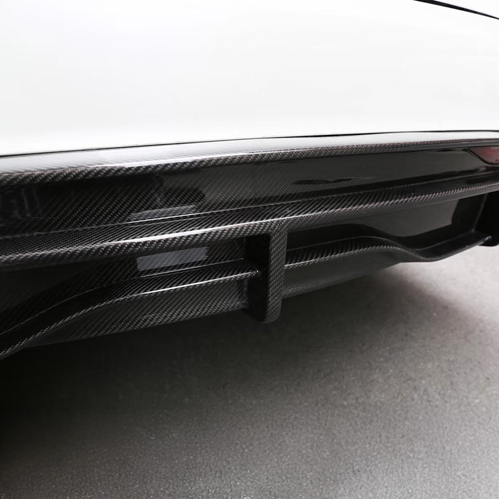 Bundle: Full Carbon Fiber Aero Kit for Tesla Model X (2021–2025) – Front Lip, Side Skirts, Diffuser & Spoiler