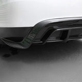 Tesla Model X Carbon Fiber Rear Bumper Diffuser Replacement| High-Performance Aerodynamic Aero Kit