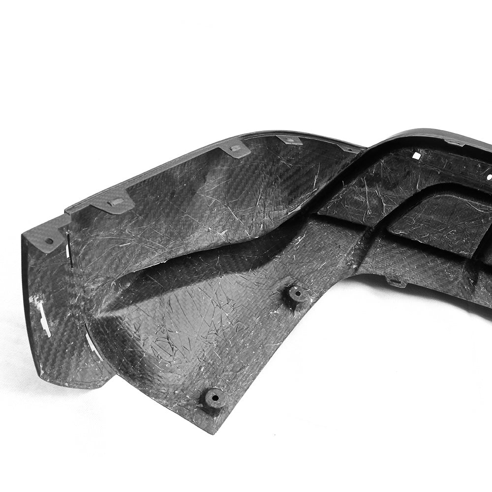 Tesla Model X Carbon Fiber Rear Bumper Diffuser Replacement| High-Performance Aerodynamic Aero Kit