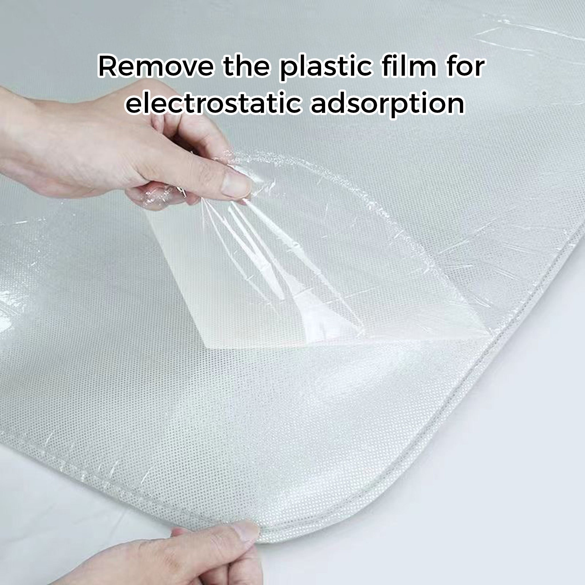 Cybertruck Ultimate Heat-Blocking Electrostatic Adsorption Glass Roof Sunshade
