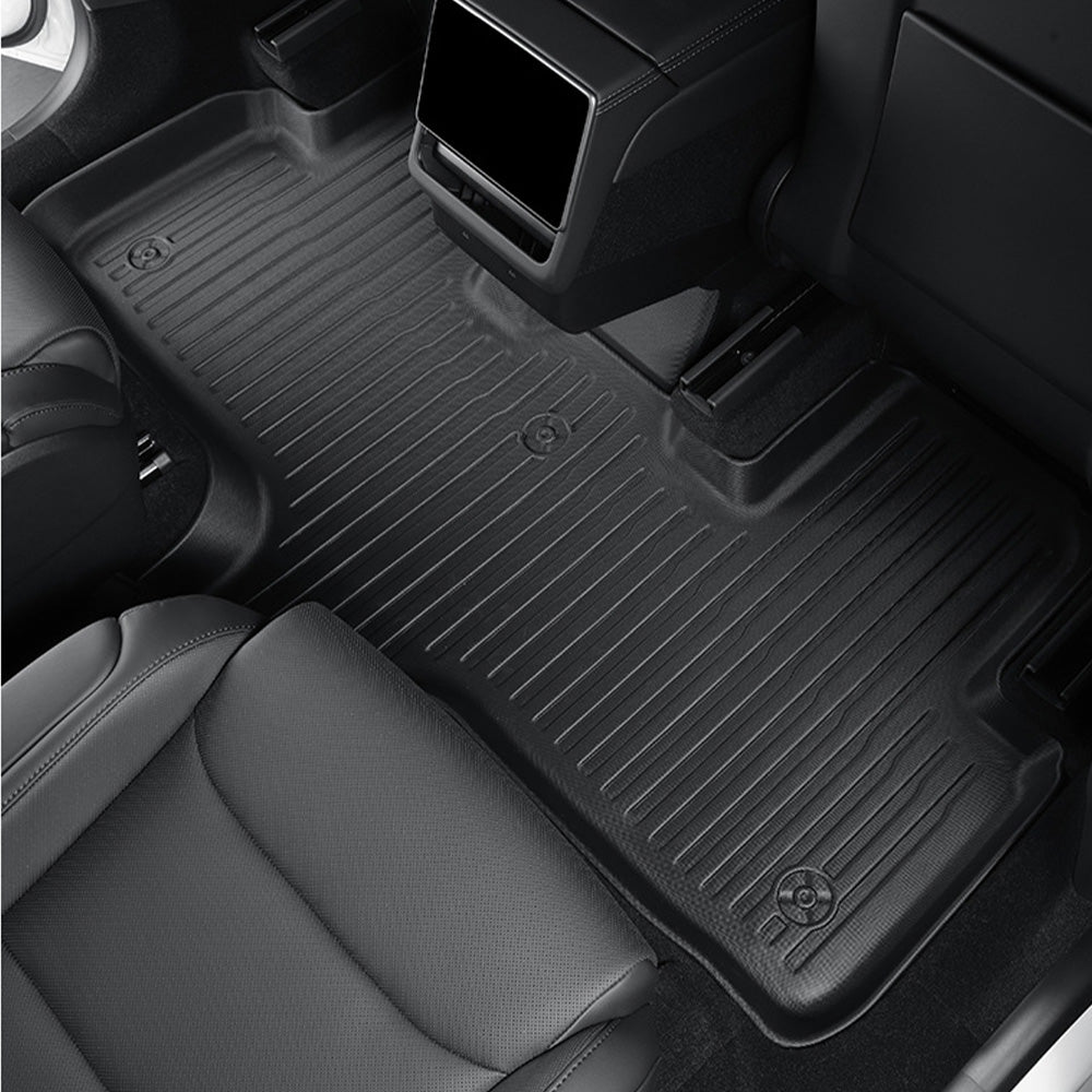 Tesla Model YL Right-Hand Drive Custom-Fit TPE All-Weather Floor Mats