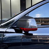 Tesla Model Y Carbon Fiber Mirror Covers (Upper & Lower)