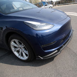Tesla Model Y Front Lip Spoiler ABS Plastic (3 Piece)