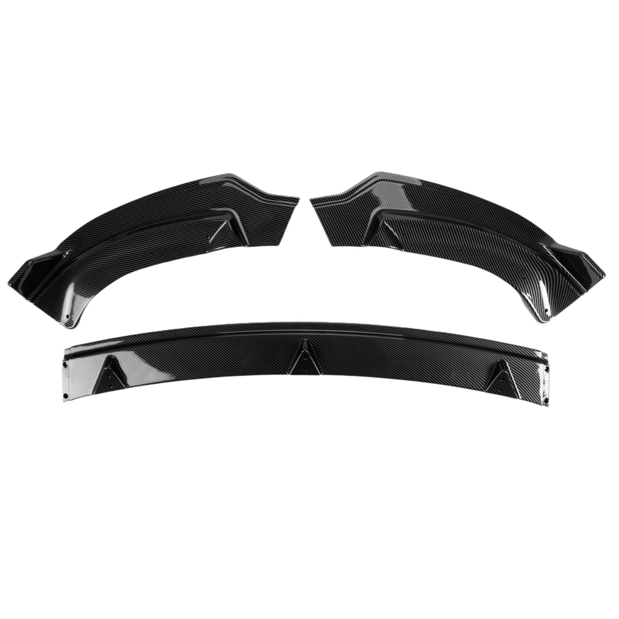 Tesla Model Y Front Lip Spoiler ABS Plastic (3 Piece)