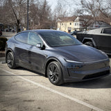 Tesla Model Y Juniper 19" Crossflow Wheel Covers | Helix Style ABS Polymer Curb Rash Protectors (2025+)