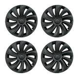 4pcs 19'' Uberturbine matte Wheel Covers for Tesla Model Y Juniper