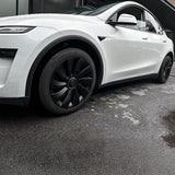 19'' Uberturbine-Style Wheel Covers for Tesla Model Y Juniper shooting