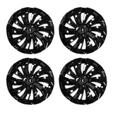 4pcs 19'' Uberturbine-Style glossy Wheel Covers for Tesla Model Y Juniper