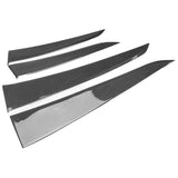 Tesla Model Y Juniper Carbon Fiber Door Panel Trim Covers 2025.03+