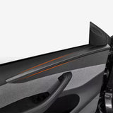 Tesla Model Y Juniper Carbon Fiber Door Trim Covers