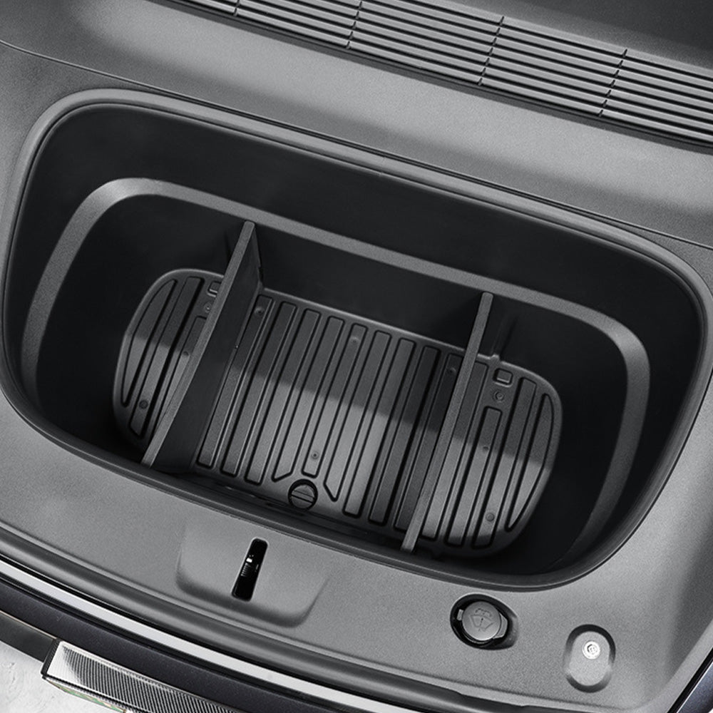 Tesla Model Y Juniper Front Trunk Organizer (2026+) – Custom-Fit Waterproof Storage Solution with Multi-Compartment Design