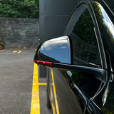 Carbon Fiber Mirror Lower Covers for 2020–2026+ Tesla Model Y & Juniper