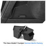 Tesla Model Y Juniper Trunk Organizer Bins (2025+) | Waterproof Storage Solutions