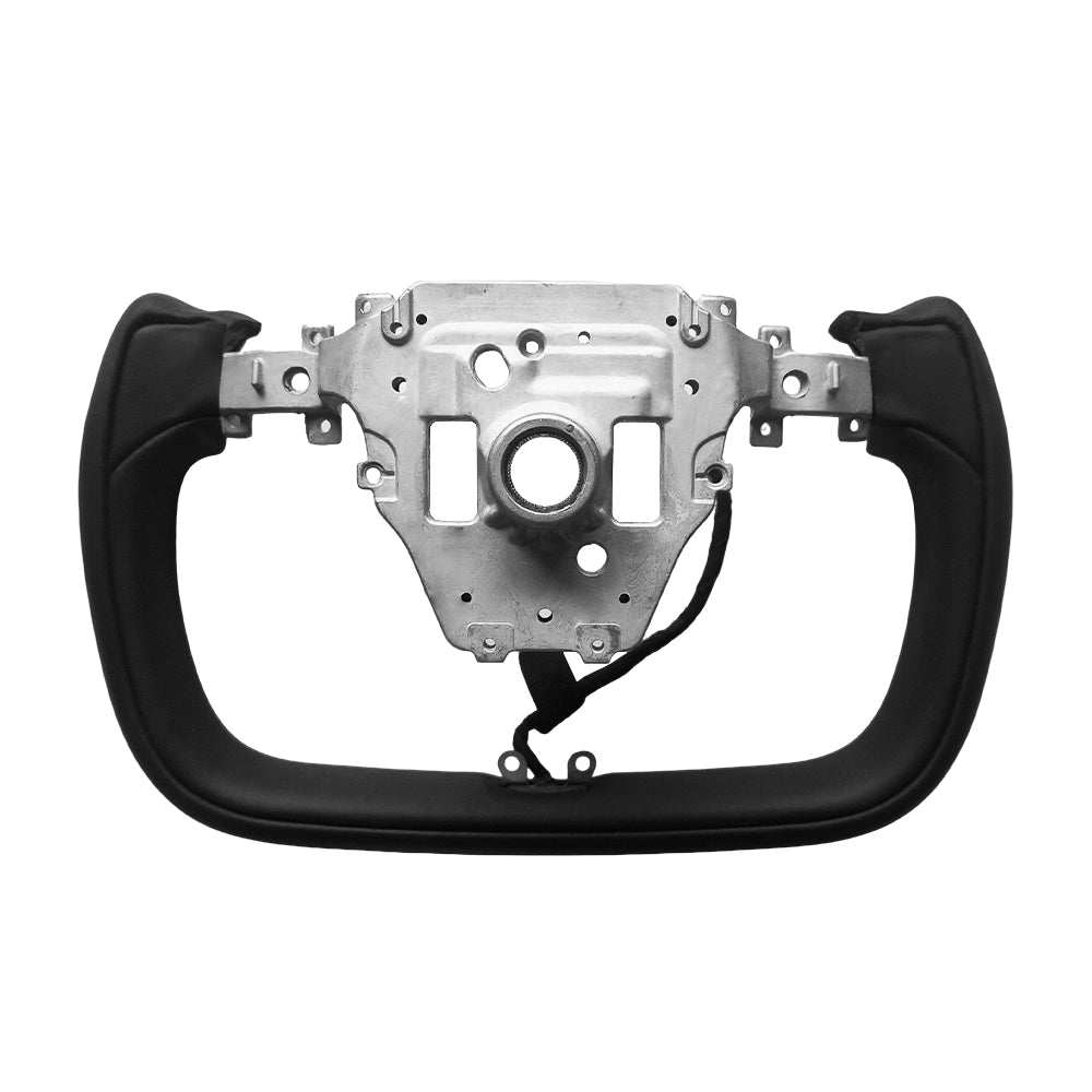 Tesla Model Y Juniper Yoke Steering Wheel Upgrade (2025+) | Premium Heated, Ergonomic Design & Easy Installation