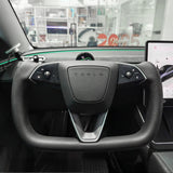 Tesla Model Y Juniper Yoke Steering Wheel Upgrade (2025+) | Premium Heated, Ergonomic Design & Easy Installation