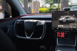 Tesla Model Y Juniper Yoke Steering Wheel Upgrade (2025+) | Premium Heated, Ergonomic Design & Easy Installation