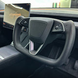 Tesla Model Y Juniper Yoke Steering Wheel Upgrade (2025+) | Premium Heated, Ergonomic Design & Easy Installation