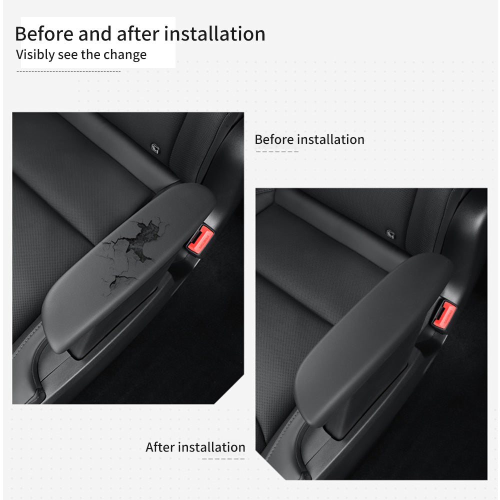Tesla Model Y L Second-Row Armrest Silicone Protector Covers